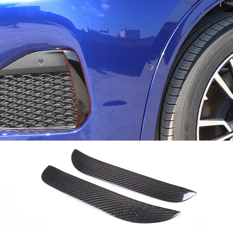 

Dry Carbon Fiber Car Front Bumper Car Fog Lamp Accessories For Maserati Grecale 2022 2023