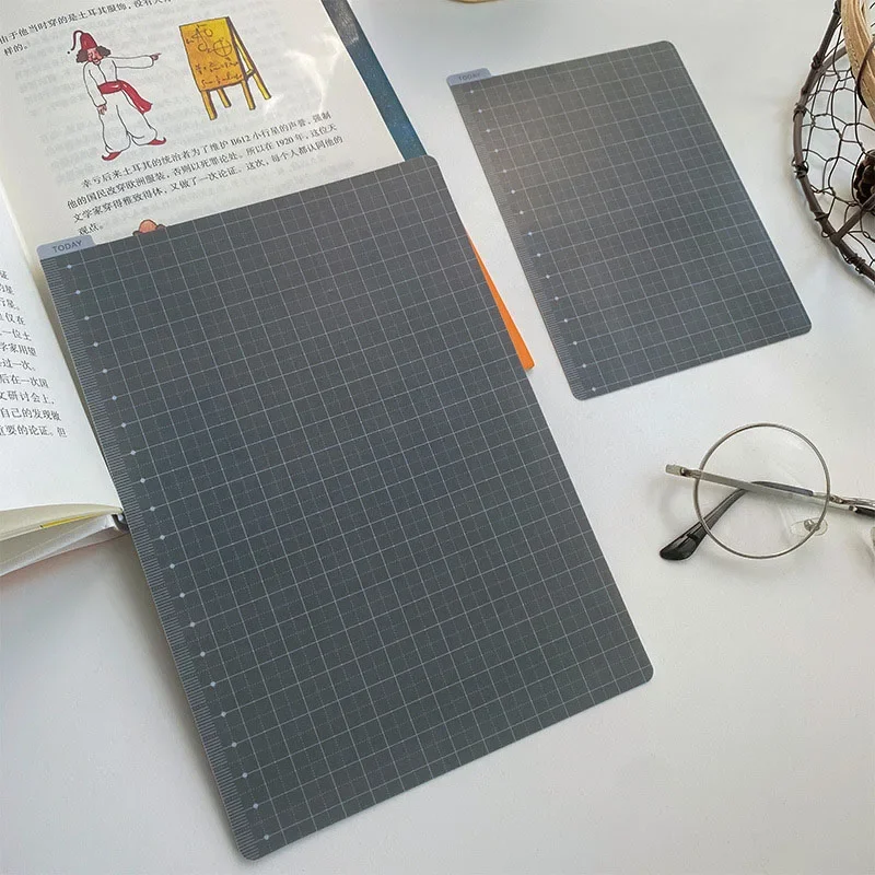 Fromthenon Quaderni e riviste Devider Planner Segnalibro Tappetino per scrittura Righello Quaderni Accessori Blocco note Indice pagine PP - immagine 4
