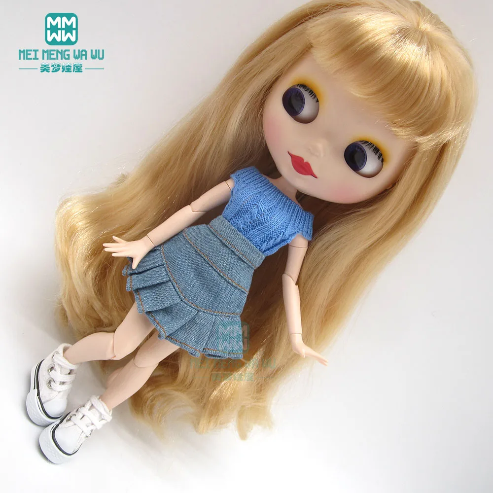 Blyth Puppenzubehör Kleidung Mode Sweatshirt, Schuhüberzüge, Sneakers für Blyth Azone Puppe Weihnachtsgeschenk – Detail 25