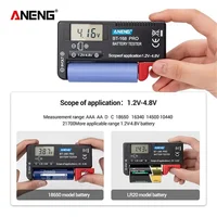 Digital Battery tester Battery capacity meter AAA AA Button Cell Battery Checker Volt Measure BT-168 Pro BT-168D BT-168 2