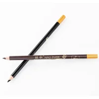 Stylo à sourcils en bois Microblading, 1 pièce, imperméable, maquillage longue durée, crayon à sourcils, positionnement, noir, marron foncé, cosmétique 6