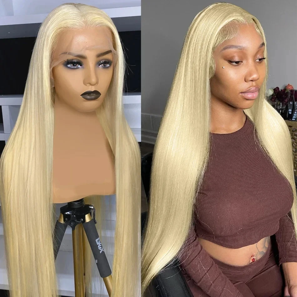 

613 Lace Frontal Wig Honey Blonde Bone Straight 13x6 Lace Front Human Hair Wigs For Women Brazilian Hd Lace Frontal Wig