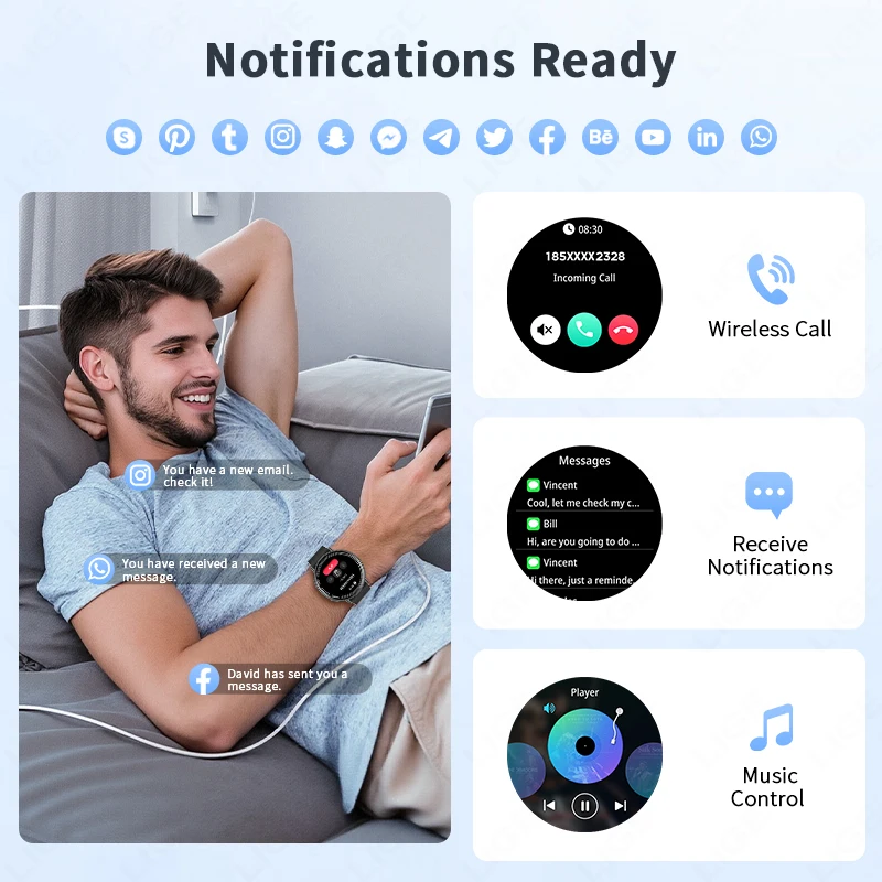 LIGE 2026 For Android IOS GPS Smart Watch Men 1.39" HD Heart Rate Blood Oxygen Bluetooth Call IP68 Waterproof Women Smartwatch