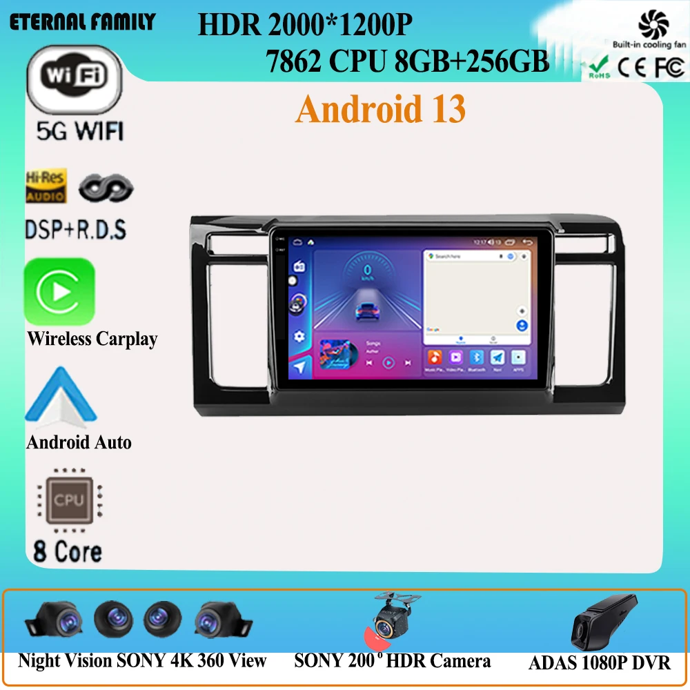 

Android 13 7862 для Honda N-WGN 2013 - 2019 автомобильное радио, видеоплеер, мультимедийная навигация, автомобильный телефон с Wi-Fi, GPS, NO 2din DVD