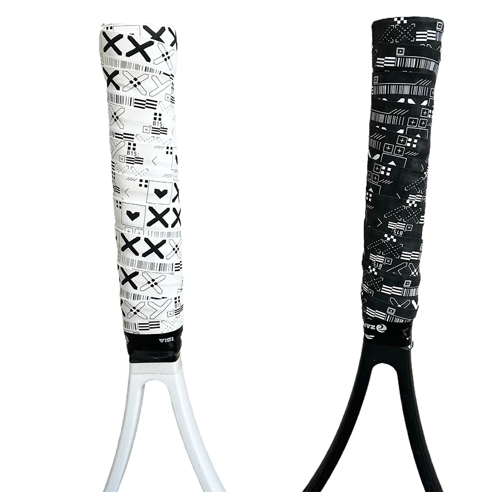 1Pc 110*3CM 2024 New Matte Printing Tennis Racket Overgrips Badminton Sweatband Anti-Slip Dry Fishing rode Grips Squash Racket