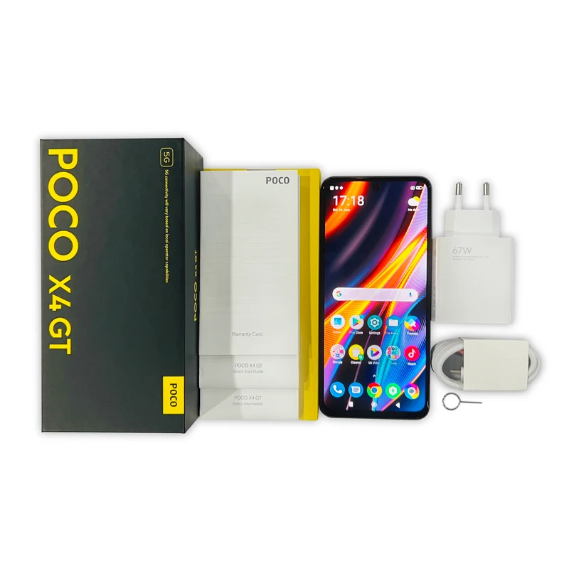 Mione】POCO X4 GT 8+128GB/ 8+256GB Pocophone MediaTek Dimensity 8100 67W  Charging 64MP Triple Camera Manila Stock 100% legit with Earphone Freebie