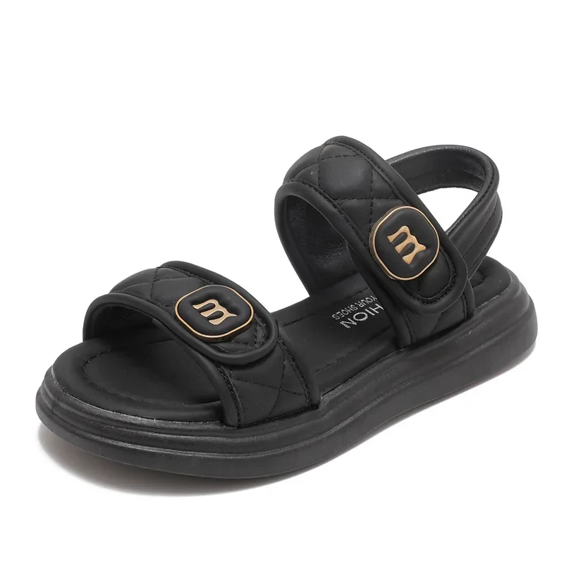 صنادل للأطفال مفتوحة من الأمام أحذية شاطئ ناعمة من...