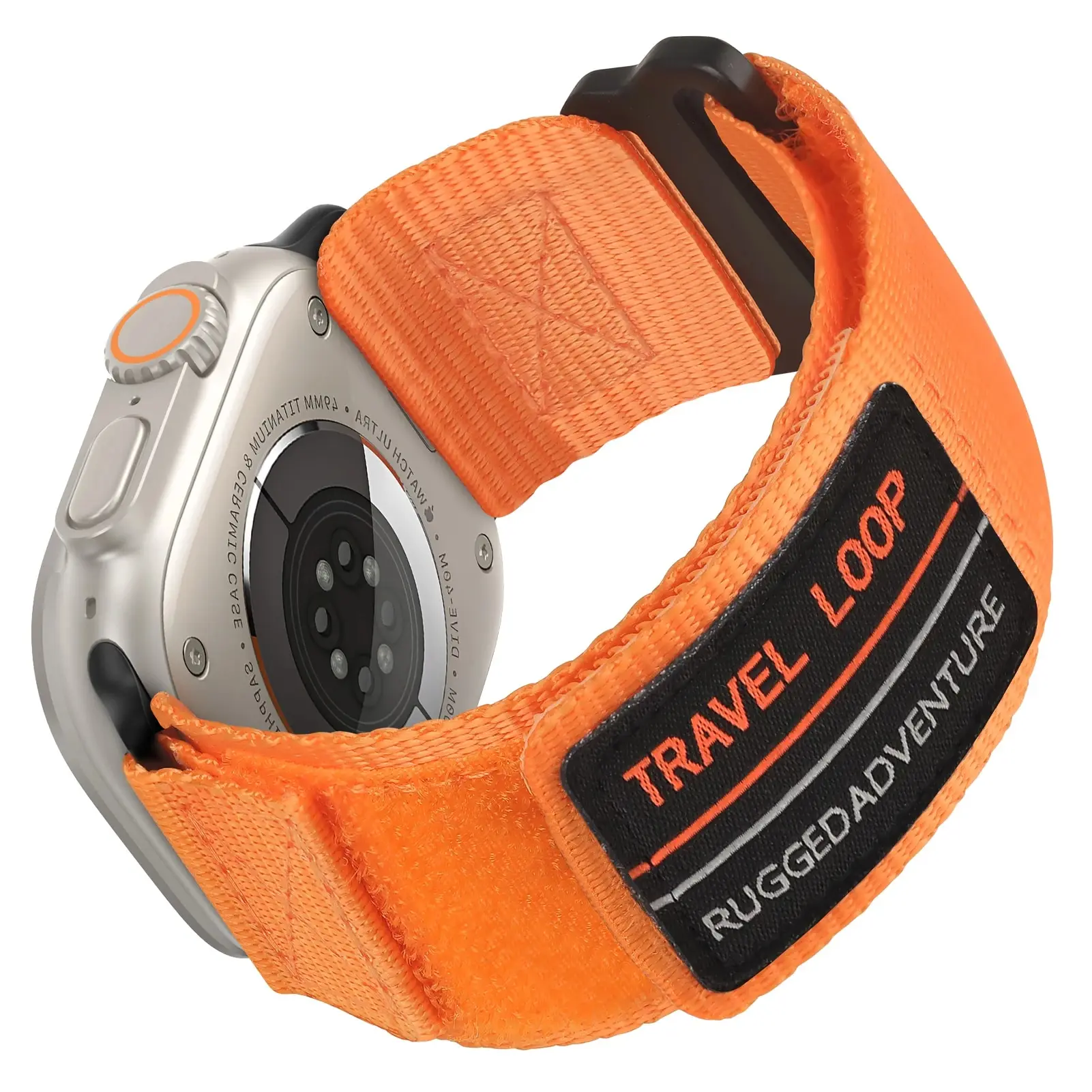 

Ремешок нейлоновый для Apple Watch Ultra Band 49 мм 44 мм 45 мм 42 мм, спортивный браслет для iWatch ultra 2 series 9 7 6 5 4 8 se