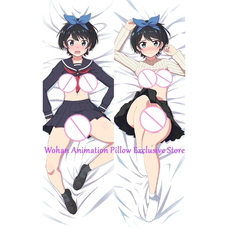 

Dakimakura Anime Pillow Cover Ruka Sarashina Double Sided Print 2-Side Print Pillowcase Body Decoration