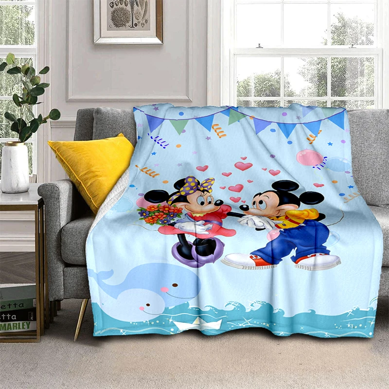 Cartoon-Mickey-Blanket-Fashion-Cartoon-monster-Flannel-Fluffy-Fleece ...