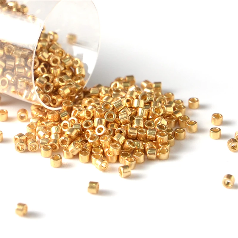Glass Seed Beads Round Spacer for DIY Handmade Jewelry Making 10g/Tube JP Miyuki Delica 11/0