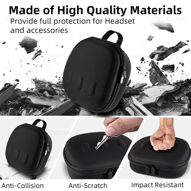 Funda De Silicona Para Mandos Meta Quest 3 - Protector Antideslizante, Con Correa