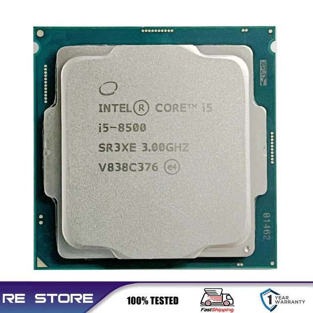Used Intel Core i5 8500 3.0GHz Six-Core Six-Thread CPU Processor