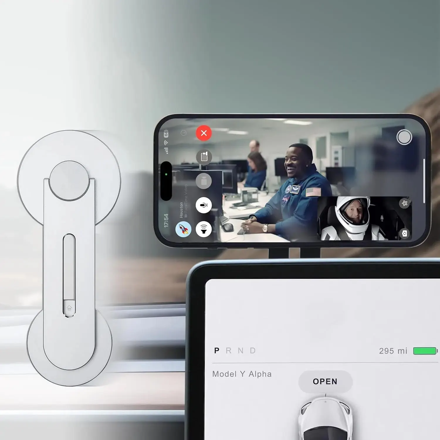 Clip Objectif 52mm Pour Smartphone - Compatible Filtres CPL, ND, étoile, Macro - Adaptateur Universel Pour Photo Pro
