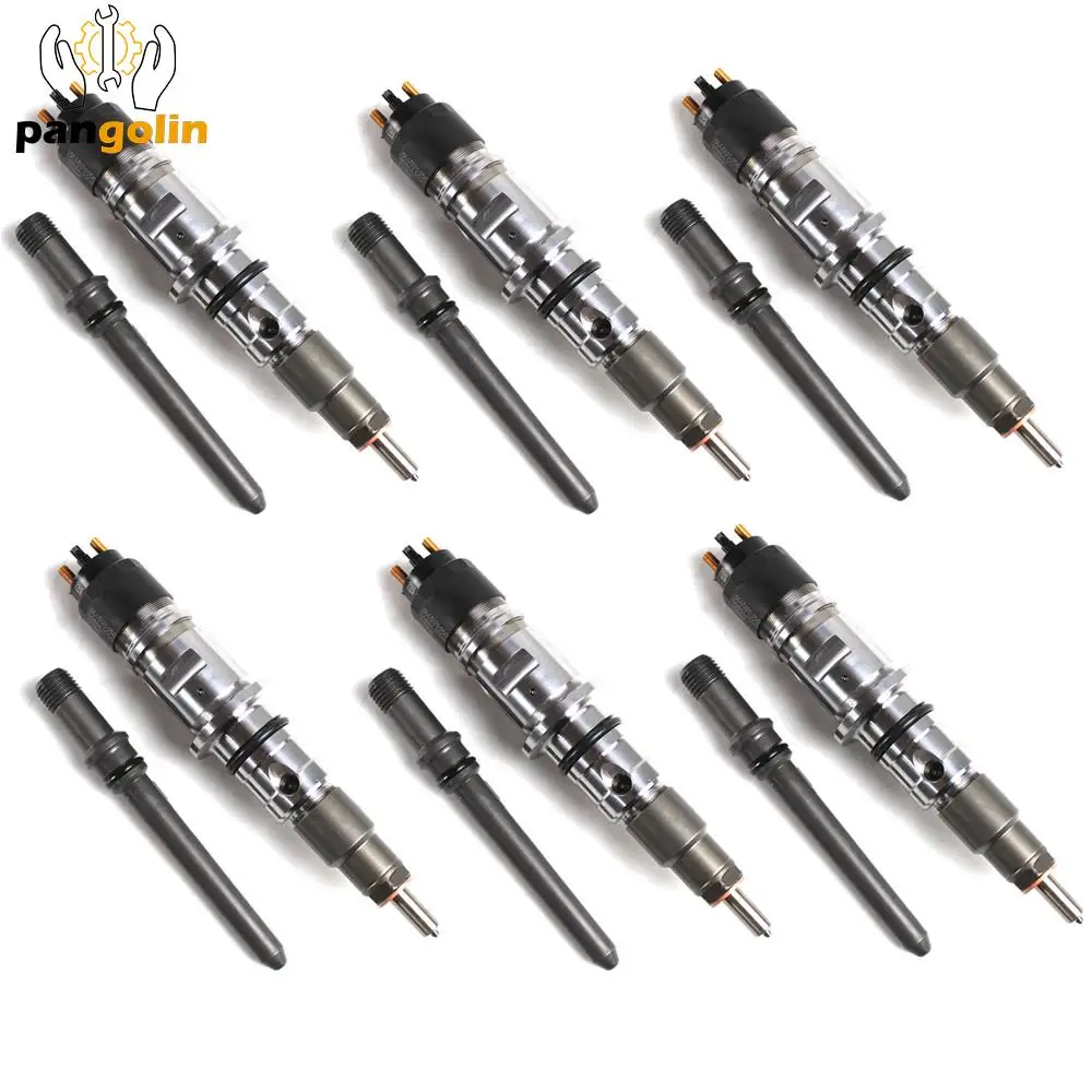 

6pcs 4981076 5253220 Fuel Injectors with Tube for Dodge Ram 2500&3500 6.7L 2007-2012 0986435518 0445120050 0445120185 4940096