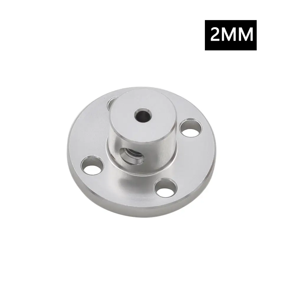 2/3/3.17/4/5/6/6.35/7/8/10/12/14/16mm Aluminum Alloy Flange Coupling Coupler Motor Guide Shaft Coupler Motor Connector image 7