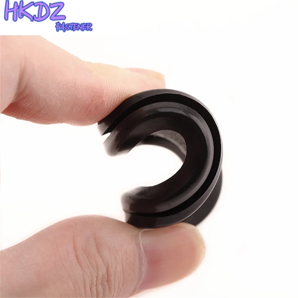 Description Picture 3 of itemBlanking Grommets Rubber Grommet Closed Gromet Oval Blind Plug Bung Double Side Flame Retardant Coil Dust Protection Coil