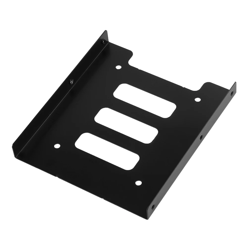 2.5-inch Ssd Hdd to 3.5-inch Metal Mounting Adapter Bracket Base Screw Hard Drive Bracket Metal Mounting Kit Pc Case Ssd Hard Drive Adapter Ssd Adapter