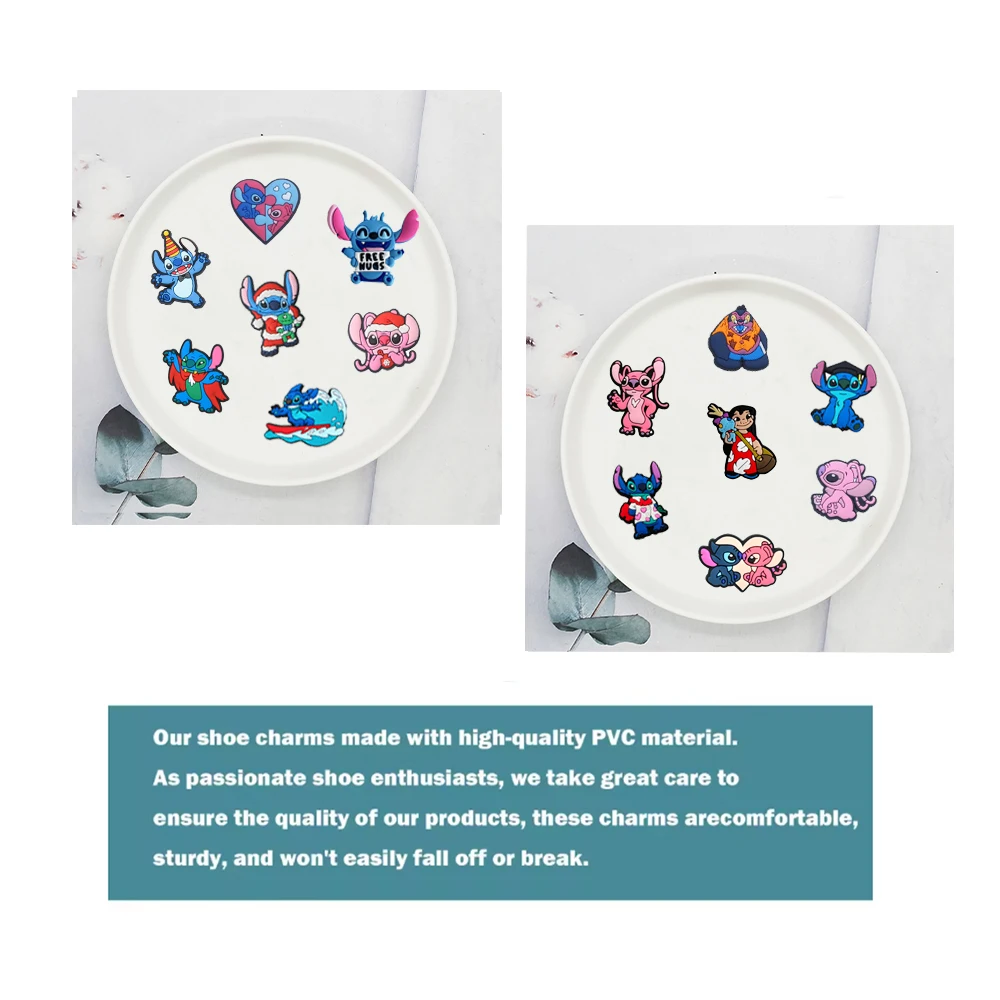 Labubu Peluche Pop Mart 20 Charmes De Chaussures PVC - Décorations Stitch Et Animés - Pour Filles, Garçons - DIY Accessoires Décoration Shoes Anime