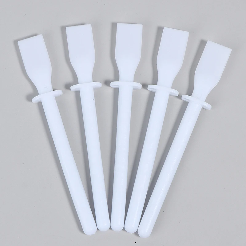 Plastic Palette Knife Painting Mixing Tools For Watercolors Carving Oil Painting Art School Students Supplies 5PCS