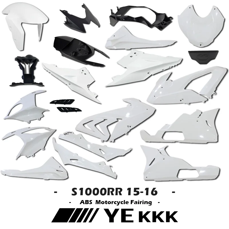 

For BMW S1000RR RR HP4 2015 2016 OME Original Factory Replica Fairing Housing ABS Unpainted Shell