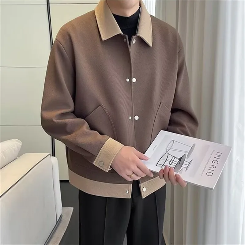 Autumn Men's Casual Baseball Uniform Windbreaker Jacket