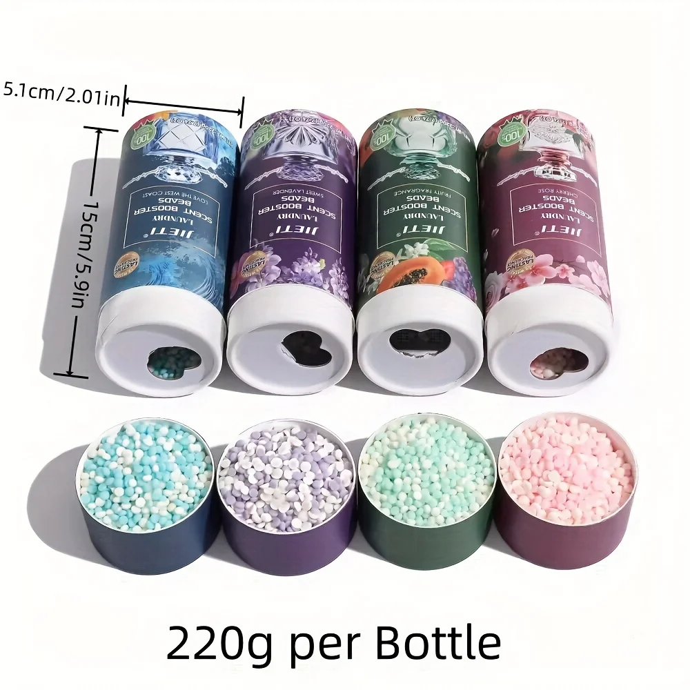 New Luxurious Scented Laundry Beads-Softens & Freshens Fabrics, Gentle Cleaning, Available in 4 Scents,Perfect for Home & Dorm