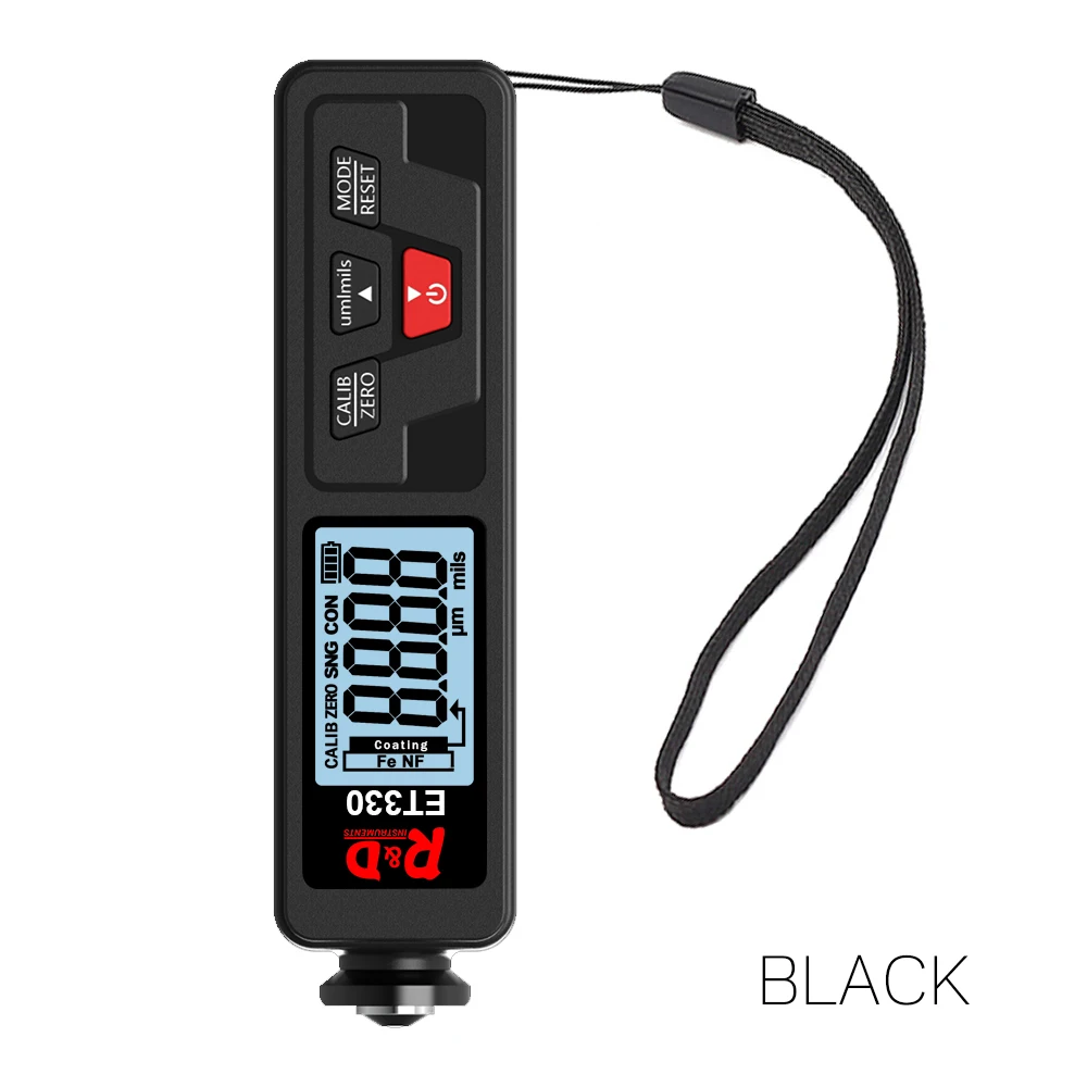 R&D ET330 塗装膜厚計　Fe & NFe & 亜鉛　中古車検査　膜厚計 R&D ET330 塗装膜厚計 Fe & NFe & 亜鉛 中古車検査 膜厚