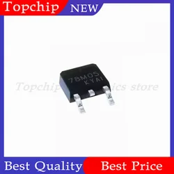 10pcs 78M05 TO-252 7805 L78M05CDT