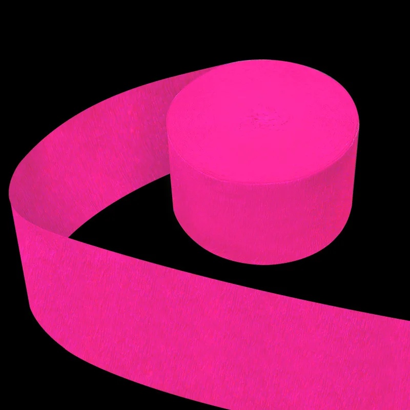 1 Stück 30M 4cm UV-Leuchtband Neon-Party-Aufkleber Leuchtend im Dunkeln Hochzeit Geburtstag Streamer Leuchtende Schwarzlicht Hängedekoration – Detail 7