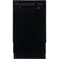 EdgeStar BIDW1802BL 18 Inch Wide 8 Place Setting Built-In Dishwasher 1