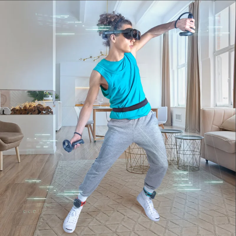 VIVE 셀프 포지셔닝 트래커, 올인원 VR 트래커 및 충전 도크 USB-C (5 포트) 에 적합