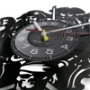 Caribbean Pirates Vinyl Record Wall Clock For Home Cinema Theater Movie Art Jack Sparrow Music LP Album Vinyl Disk Crafts Clock 2