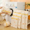 Cartoon Bear Laundry Bag Cute Print Washing Bag For Washing Machine Washroom Organize Dirty Clothes Storage Pouch Laundry Bags 1