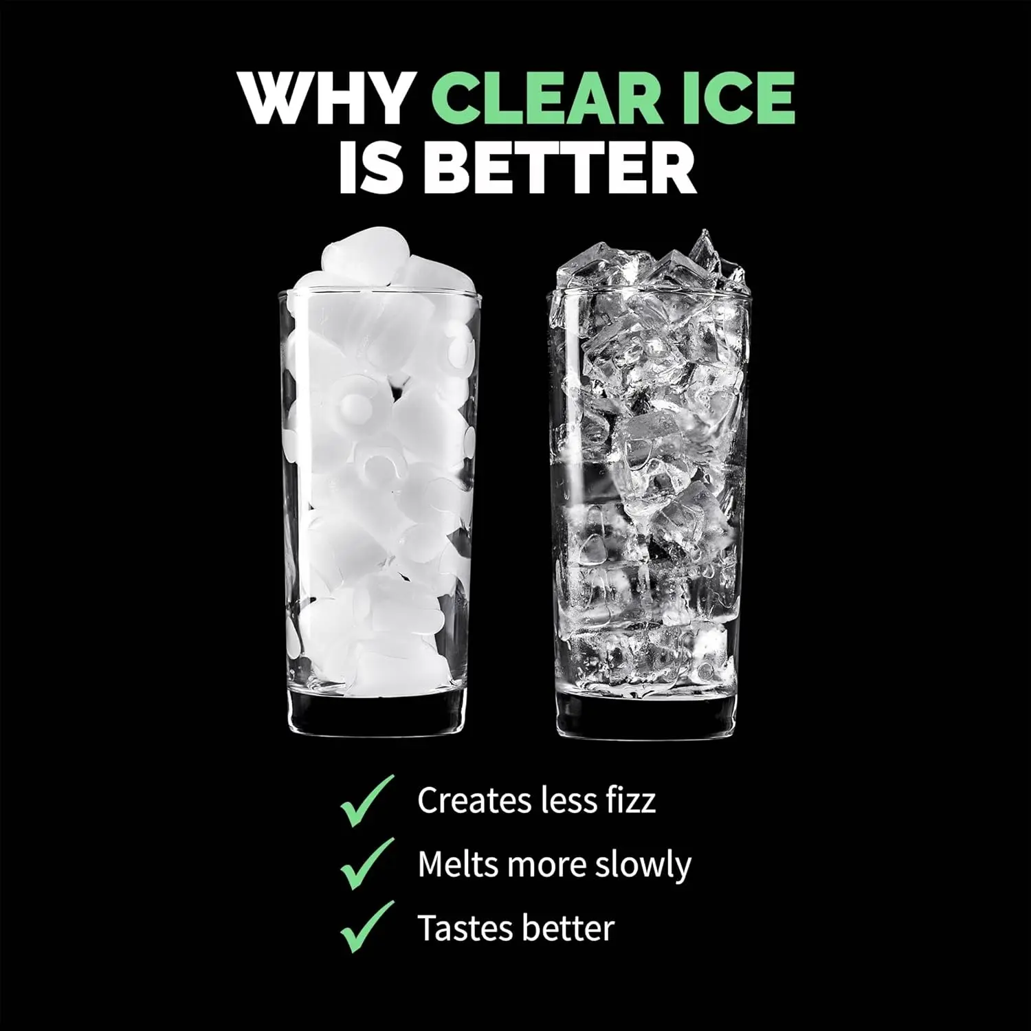 Ice Cube Maker Machine | First Cubes in 15 Minutes, 40 lbs. of Ice in 24 Hours |  Portable Design in Stainless Steel - IM200SS 5