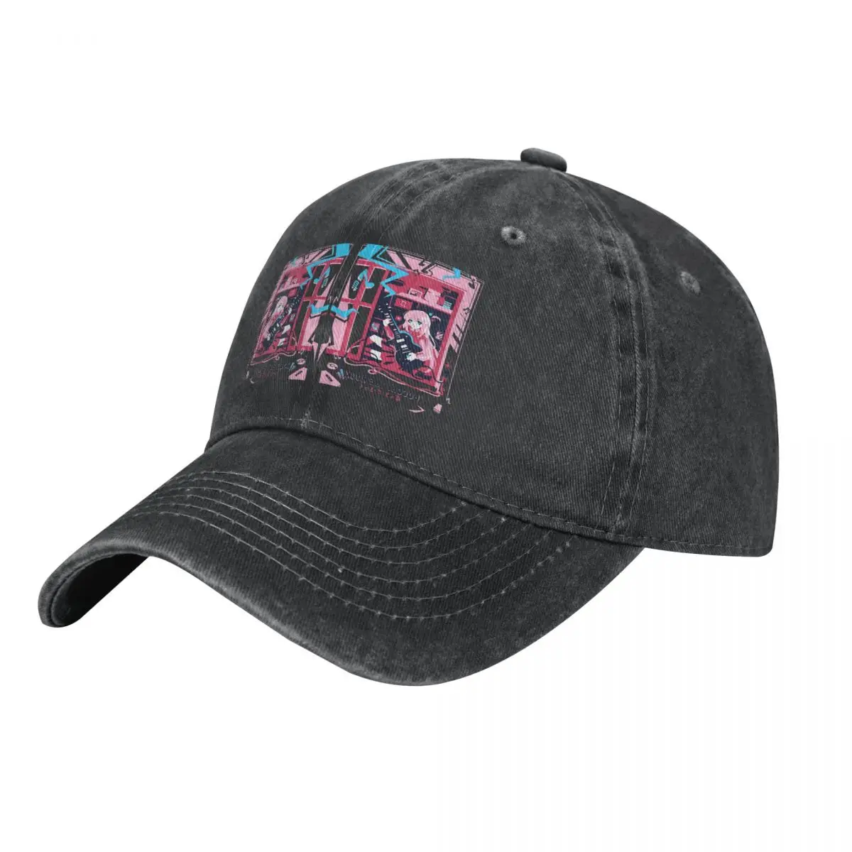 

Japanese Music Anime Baseball Caps Peaked Cap Bocchi The Rock Sun Shade Hats for Men