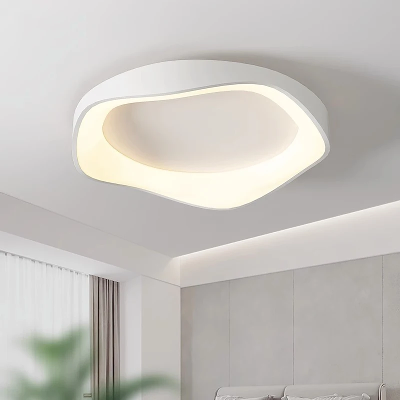 

2023 Nordic Round Bedroom Lamps LED Ceiling Lights For Living Room Kitchen Bar Indoor Decoration Lighting Fixtures AC90-260V New