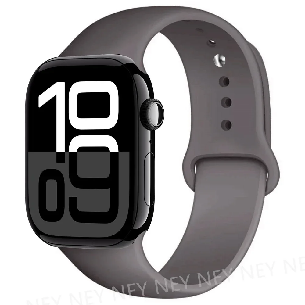 Premium Silicone Sport Watch Band - Versatile Waterproof Strap