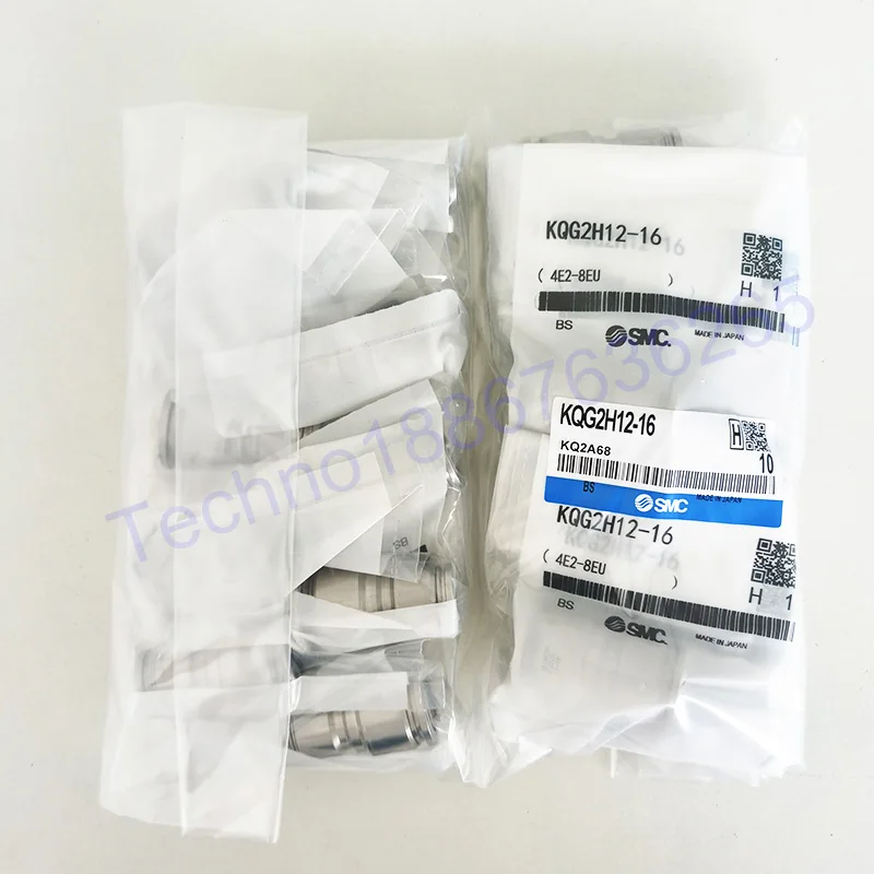 

SMC Original KQG2H12-16 Stainless Steel High Temperature Resistance Straight Reducing Quick Coupling KQG2H Series KQG2H06-08