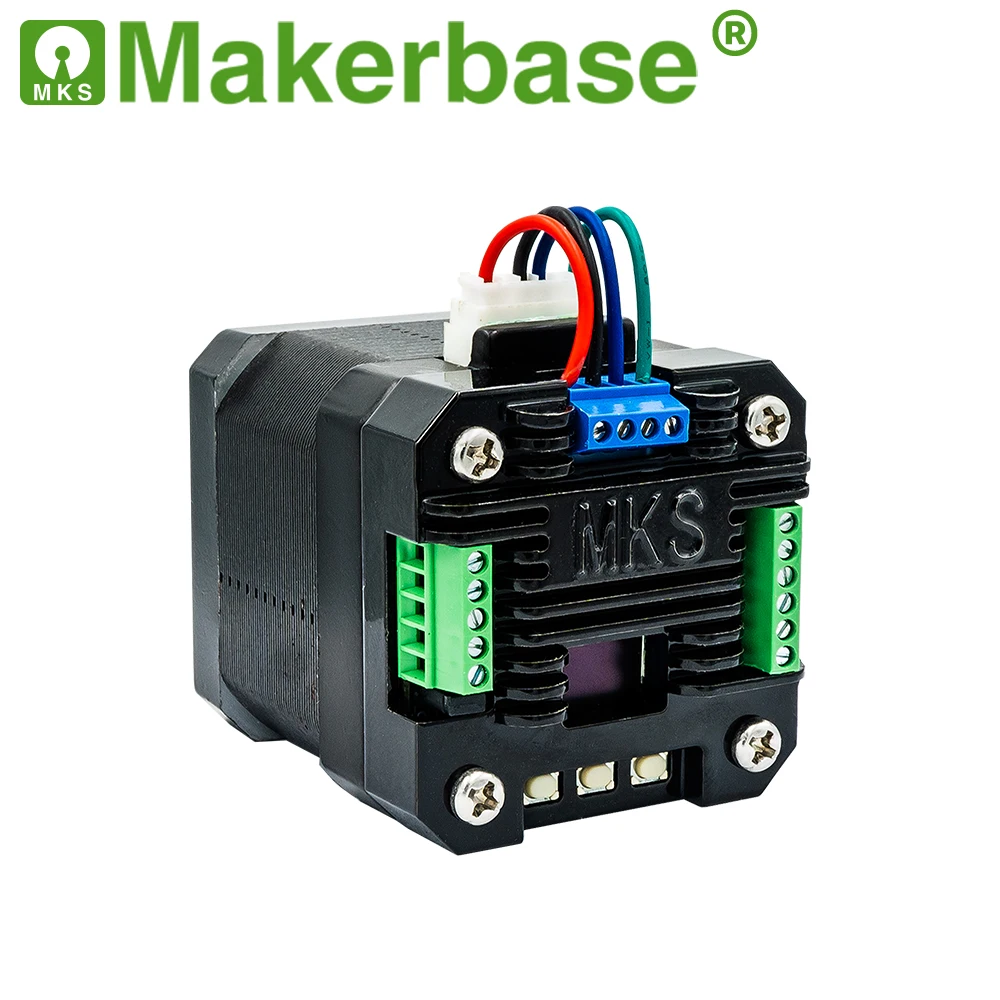 Makerbase MKS SERVO42D NEMA17 closed loop stepper motor Driver CNC 3d printer for Gen_L FOC quiet and efficient — view 5