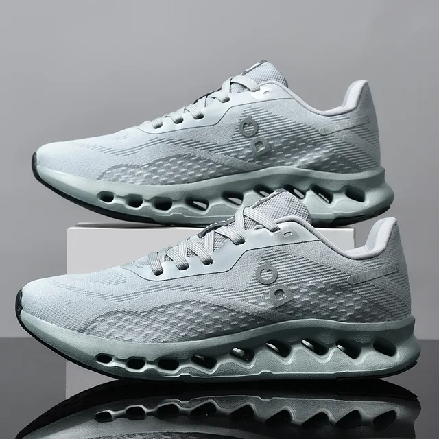 Fashion Cushioning Running Shoes for Men Lightweight Sneakers Breathable Tennis Shoes Non-Slip Sports Casual Walking Footwear 5