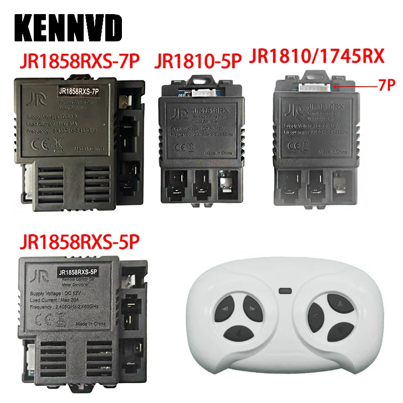 JR1858RXS 7P 어린이 전기 타기 장난감 자동차 부드러운 시작 기능이있는..
