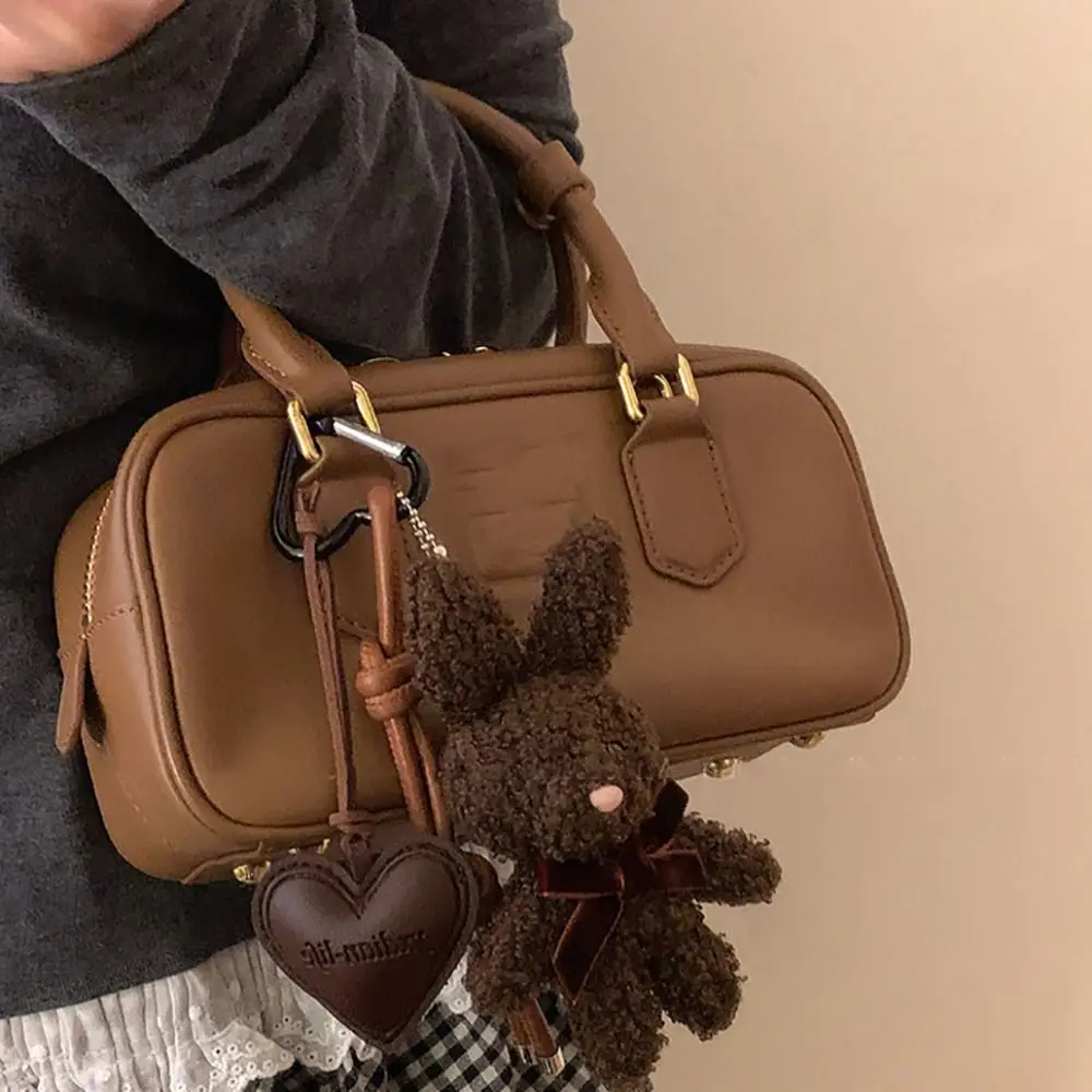 لطيف القطيفة الأرنب المفاتيح عروسة كارتون Kawaii حقيبة سحر سيارة المفاتيح الأزواج