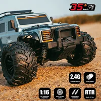 1/16 RC G2201 4x4 Off-Road High Speed ​​Drift Radio Control Vehicle 4WD RC Excavator with LED Light Outdoor Car Toy for Kids 2