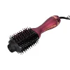 Factory Price 3-in-1 Professional Round Electric Hair Rotating Portable Hot Heat Air Comb Blow Salon Dryer Brush 3