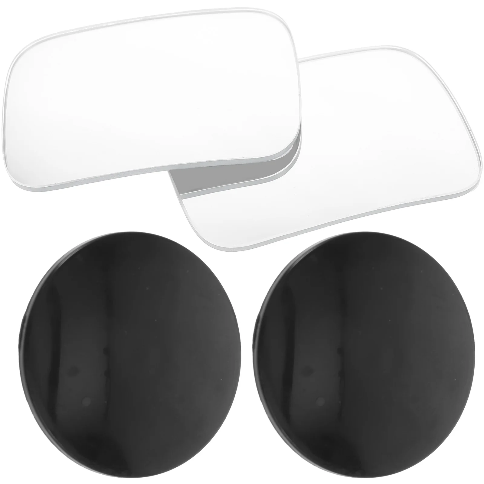 

2pcs Blind Spot Mirror Frameless Convex Rear View Mirrors Car Accessories