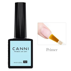 CANNI HEMA Free Black Glitter Diamond Sparkle Gel Polish - Long-Lasting Glossy Finish (Primer 13022)