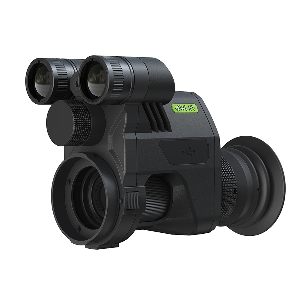 Clip-on Night Vision Scope, Hunting Optical Laser Digital Camera, IR, 350m, Wi-Fi, 1920*1080 Video Resolution, N7 850nm, 4x-14x