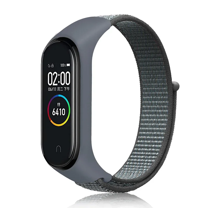 Nylon schleife Für Xiaomi Mi Band 7-7 nfc smartwatch Armband Sport Miband7 Correa Ersatz Armband smart band 7 6 5 4 3 Strap – Detail 5