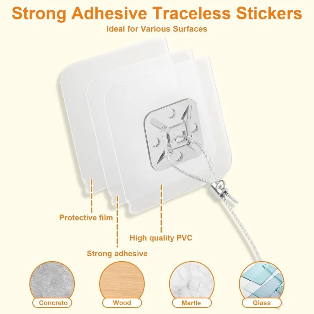  넘어짐 방지 TV 안전 스트랩 조절 가능 프리미엄 넘어짐 방지 가구 고정 키트 어린이 안전 간편 설치